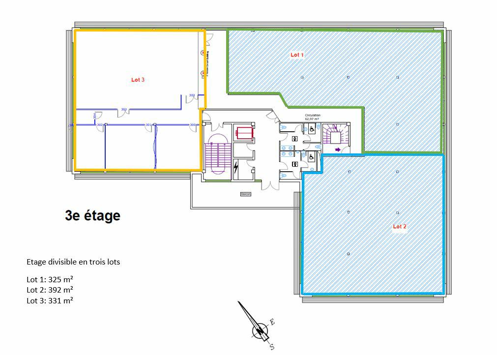 Bureau Nancy 1048m² Location bureau Nancy Meurthe-et-Moselle OLBUR2111820 13